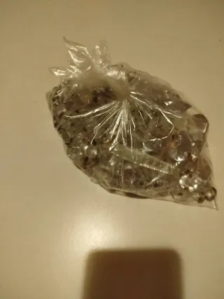 Lámpara araña cristal y metal. SOLO HASTA EL 31/03