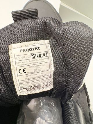 Botas Seguridad PAQOZKC T47 Cierre BOA