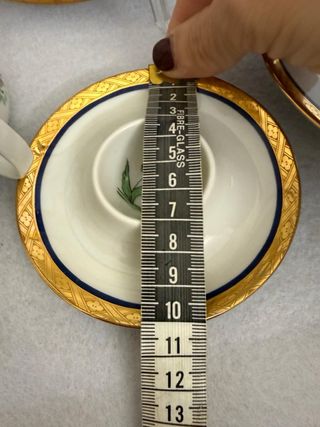 Antichi piatti pappa porcellana tedesca