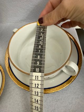 Antichi piatti pappa porcellana tedesca