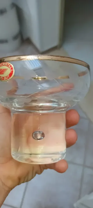 Coppe bicchieri vintage