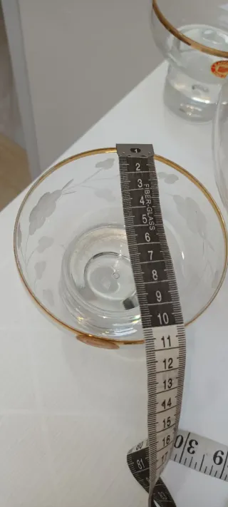 Coppe bicchieri vintage