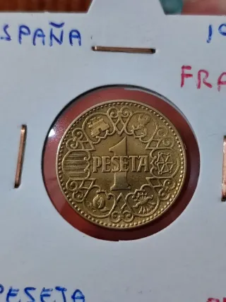 España 1 Peseta 1944 EBC+
