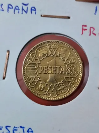 España 1 Peseta 1944 EBC+