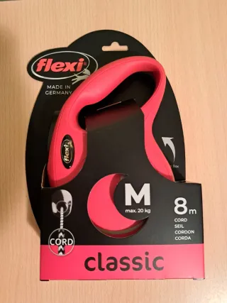 Flexi Classic M Correa 8m Rojo