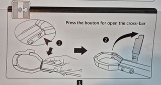 Adaptador de cuadro para portabicicletas regulable