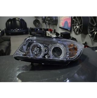 Faros delanteros Angel eyes BMW Serie 3 E90 Chrom