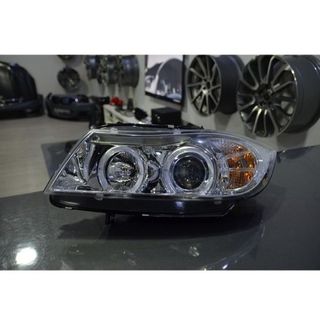 Faros delanteros Angel eyes BMW Serie 3 E90 Chrom