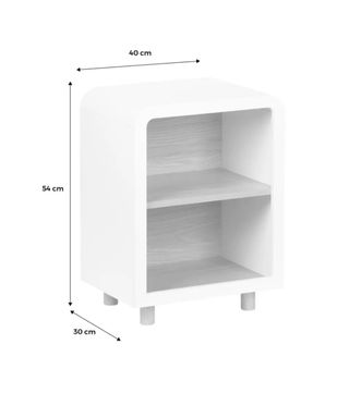 Mesita de noche moderna