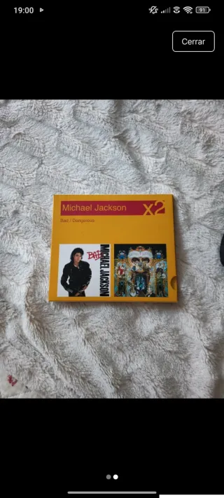 Michael Jackson 2 CDs Bad & Dangerous