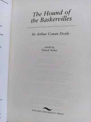 Libro Hound of Baskervilles Sherlock Holmes