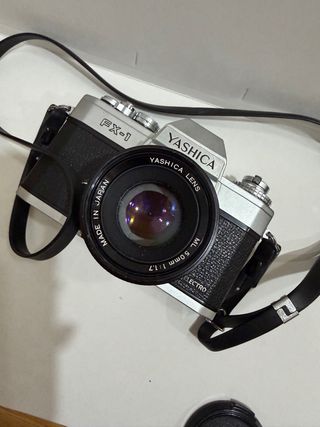 Cámara analógica Yashica FX-1 + Objetivo ML 50mm f