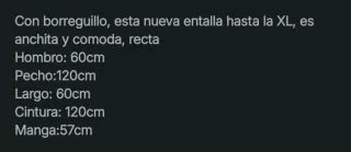 Chaqueta sin estrenar