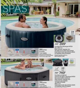 Jacuzzi intex en perfecto estado