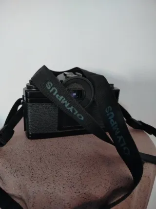 Cámara de fotos carrete Olympus om-3