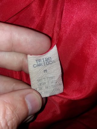 Cazadora corta Tribo Carioca de piel talla M