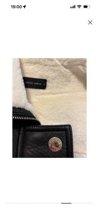 Chaqueta Purificación García Negra y Blanca