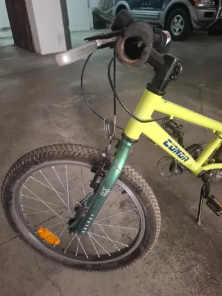 Bicicleta Conor Galaxy 20 Amarilla/Verde