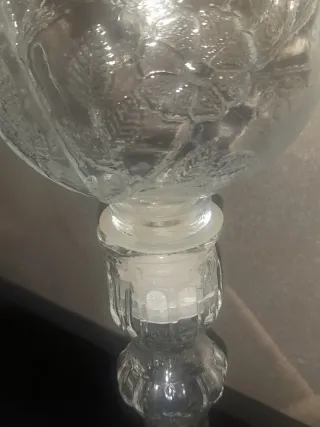 Lampada Hurricane Art Déco Cristallo