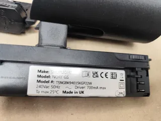 Lote Focos de Carril Negro/Plata