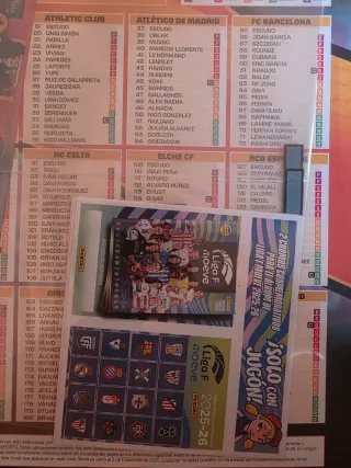 CROMOS LIGA F MOEVE 25-26 PANINI
