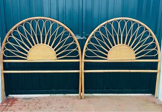 Caberos de 90cms. Mimbre