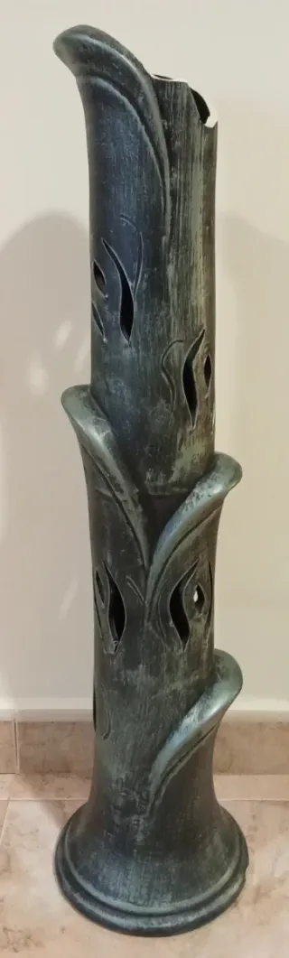 Conjunto jarrones decorativos de columna