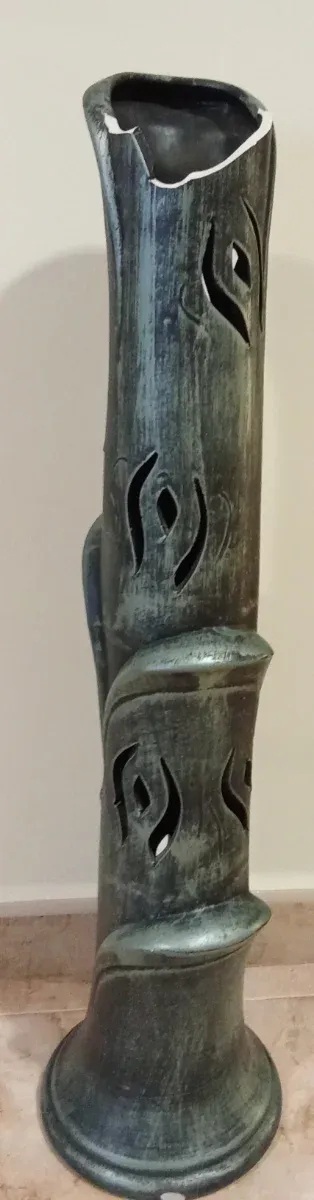 Conjunto jarrones decorativos de columna