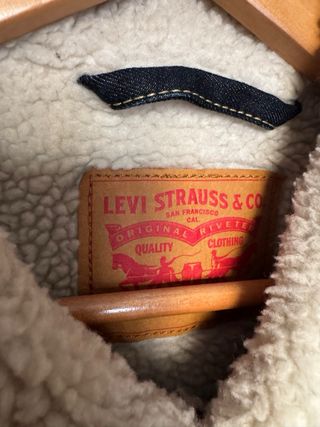 Chaqueta vaquera borrego Levis