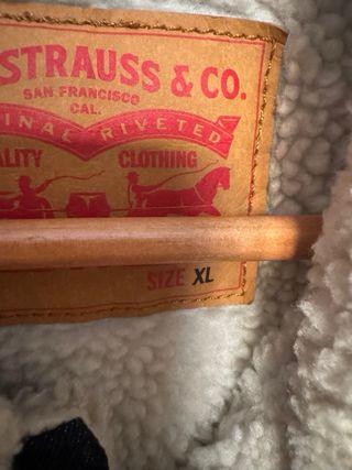 Chaqueta vaquera borrego Levis