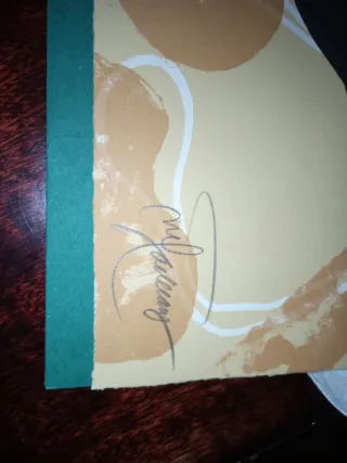 Litografía original Joan Pere Viladecans