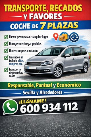 Hola , ofrezco servicios de transporte