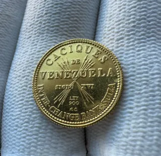 Medaglia d'Oro Venezuela Cacique Yaracuy