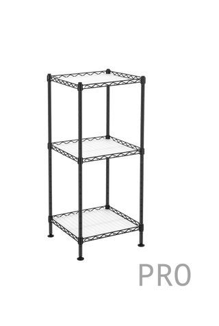 Estante 3 niveles, estante delgado