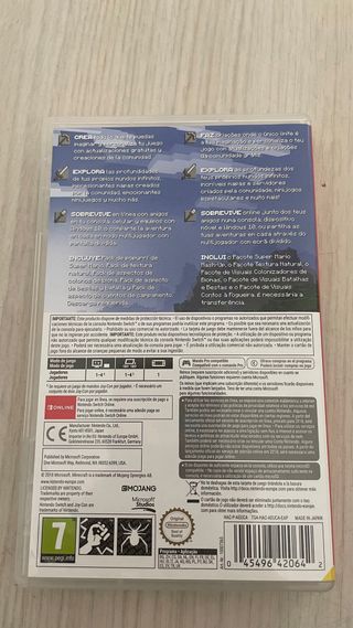 Minecraft para Nintendo Switch