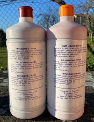 2x Colorante al Agua TKROM 1L