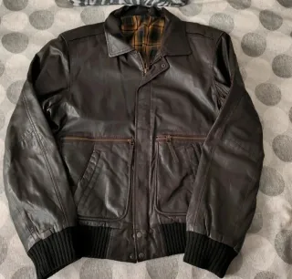 Cazadora piloto vintage 100% piel