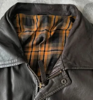 Cazadora piloto vintage 100% piel