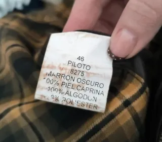 Cazadora piloto vintage 100% piel