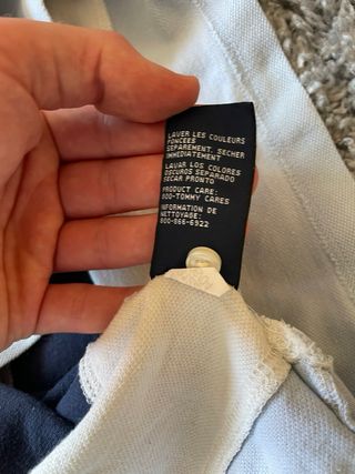 Polo tommy hilfiguer talla XL rayas azules