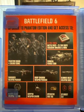 Battlefield 6 edition phanton