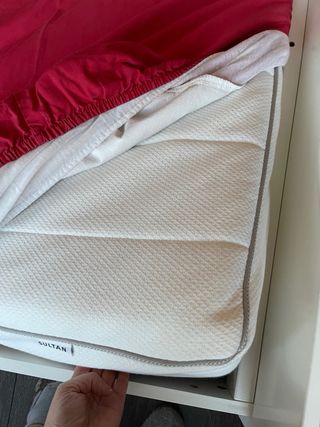 Cama nido Ikea Bygland con colchones