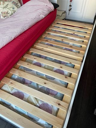Cama nido Ikea Bygland con colchones