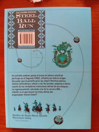 Steel ball run tomos del 1 al 4