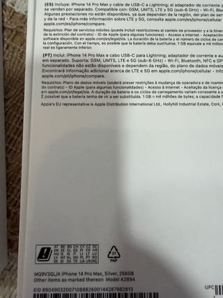 IPHONE 14 PRO MAX 256GB