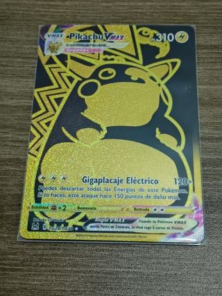 Carta Pokémon Pikachu VMAX Gigamax TG29/TG30