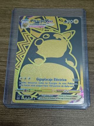 Carta Pokémon Pikachu VMAX Gigamax TG29/TG30
