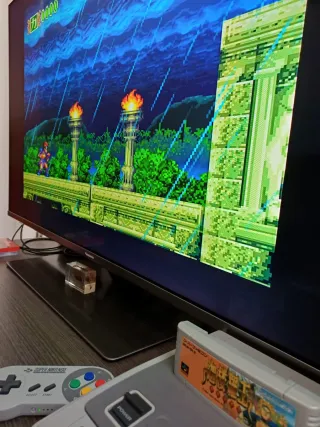 Skyblazer Karuraou SNES