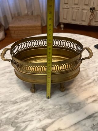 Centro de mesa en bronce