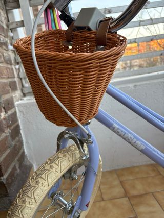 Bici niña 14 pulgadas con ruedines